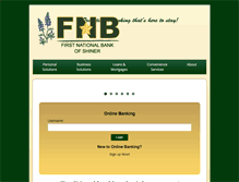 Tablet Screenshot of fnbshiner.com